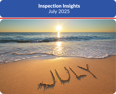 Inspection Insights for July 2025